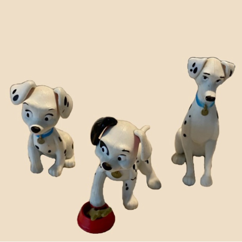3 Disney Dalmatian Dogs